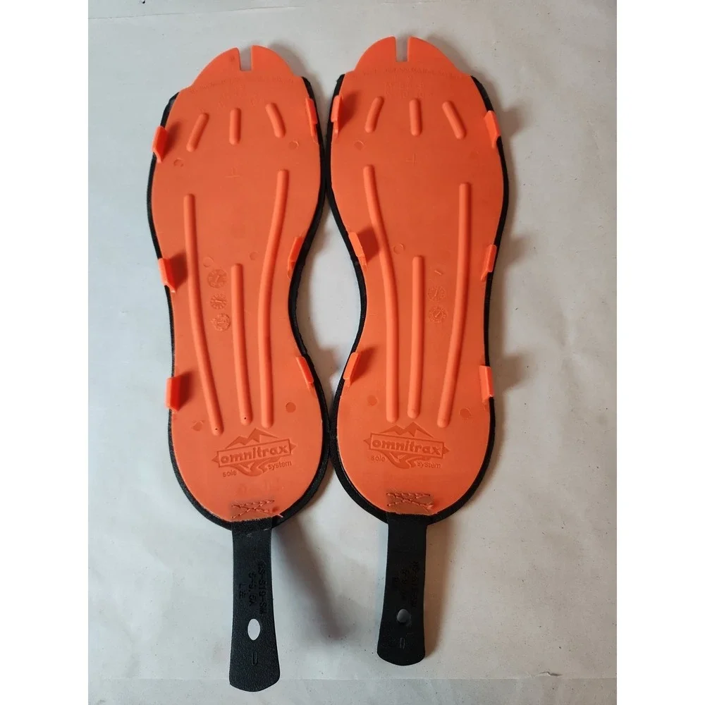 Korkers OmniTrax Kling-On Studded Replacement Soles Mens 8.5-9 Fly Fish Hike New